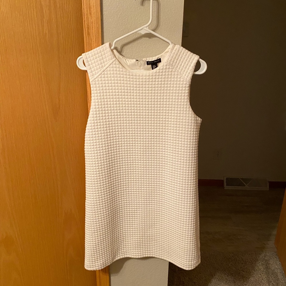 Willi Smith womens cream dress